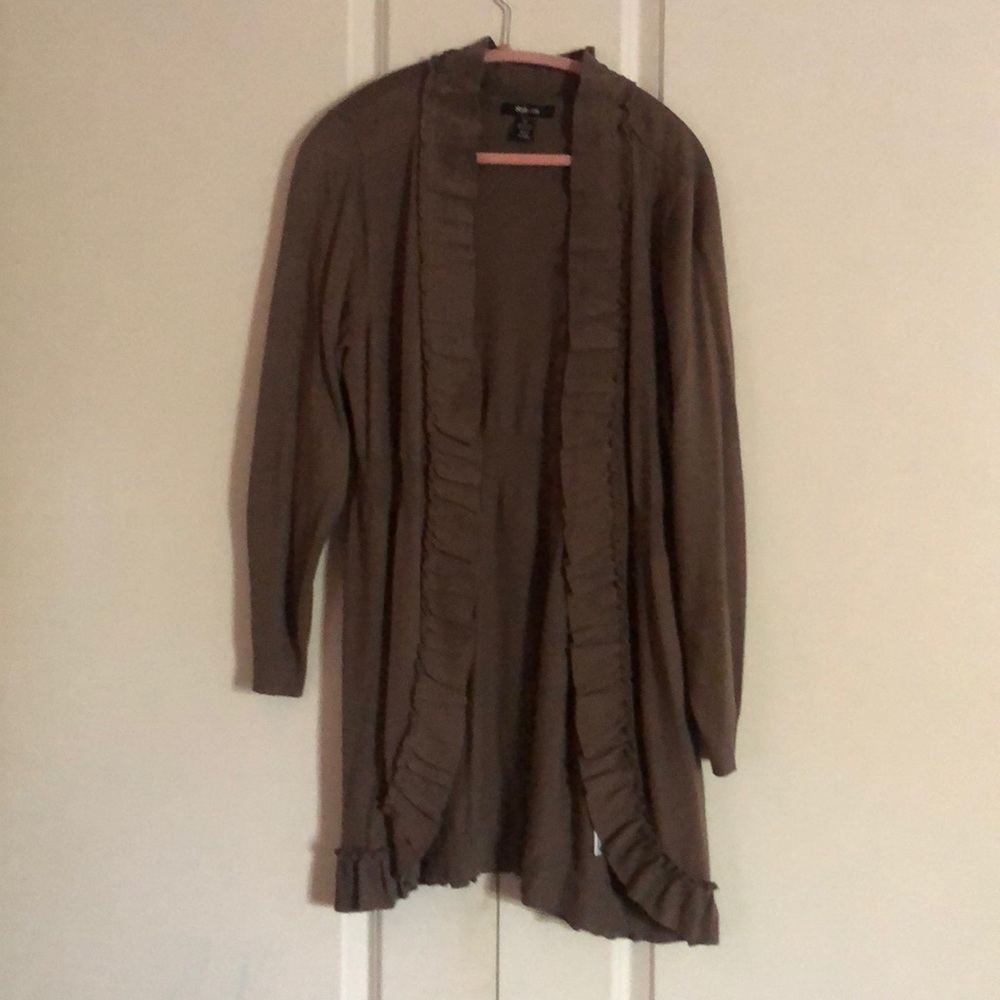 Long Brown Cardigan